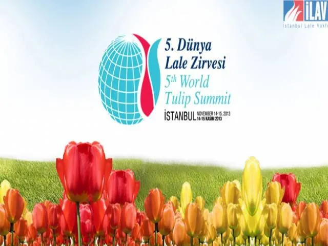 5. Dünya Lale Zirvesi İstanbul´da Toplanıyor…