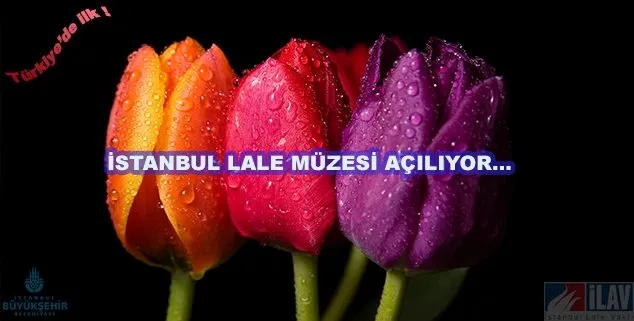 İSTANBUL LALE MÜZESİ AÇILIYOR…