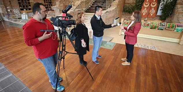 ÇİN TV İLE RÖPORTAJ GERÇEKLEŞTİRDİK..