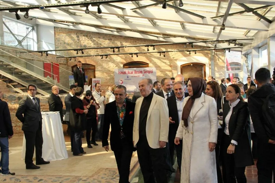 İsmail Acar Resim Sergisi Açıldı
