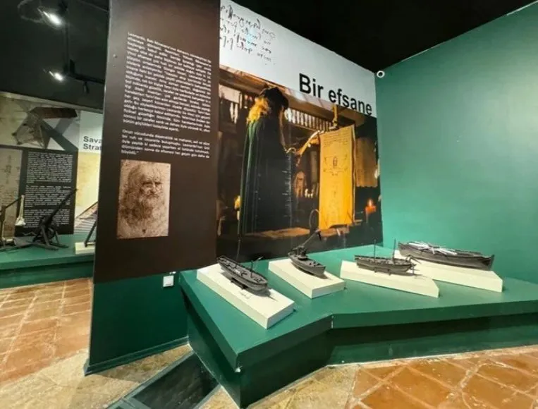 Rönesans Dehası Leonardo da Vinci Keşif sergisi Lale Müzesi’nde açıldı