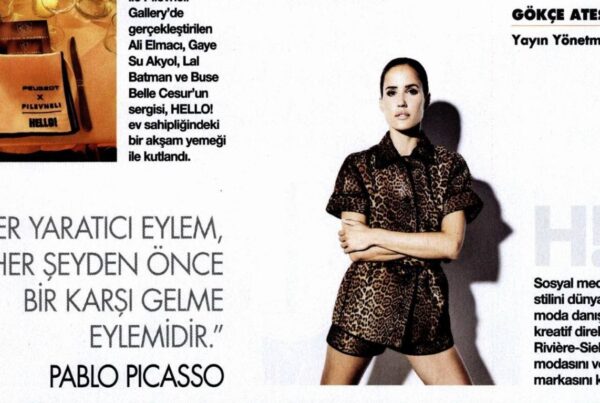 "HER YARATICI EYLEM, HER ŞEYDEN ÖNCE BİR KARŞI GELME EYLEMİDİR."